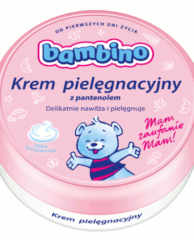 BAMBINO 83649 Cremă de îngrijire cu pantenol 200ml