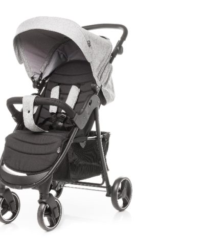 Cărucior BABY RAPID XXIII MELANGE GRI DESCHIS