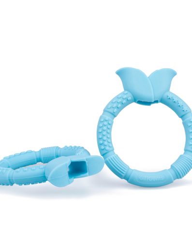 GILIGUMS GG 10433 Jucărie senzorială pentru dentiție, floare albastră