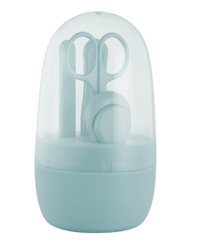 Set de îngrijire a unghiilor pentru bebeluși și copii albastru CANPOL 9/814