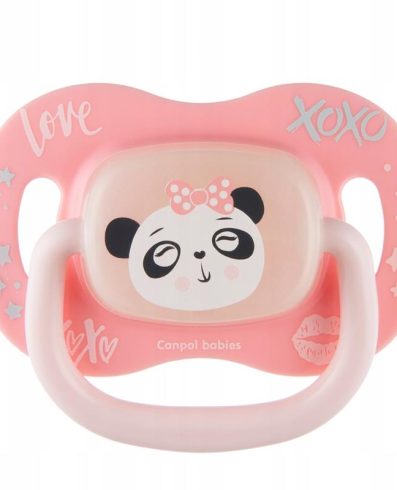 Suzetă din silicon CANPOL 34/920 0-6m simetrică EXOTIC Panda