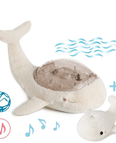 Lampă de noapte CLOUD B CLTT-7900 Balenă Albă