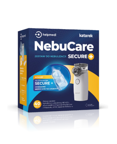 HELPMEDI Kit nebulizator Katarek NebuCare Secure+