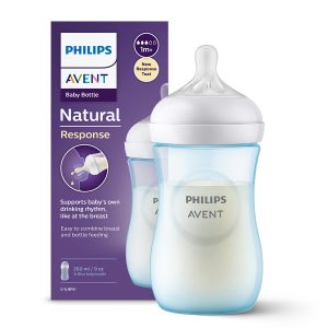 AVENT SCY903/21 Biberon Natural Responsive Albastru 260 ml