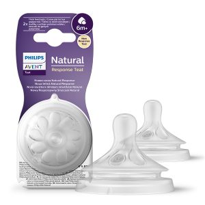 AVENT SCY966/02 Suzetă naturală responsivă 6 luni terci