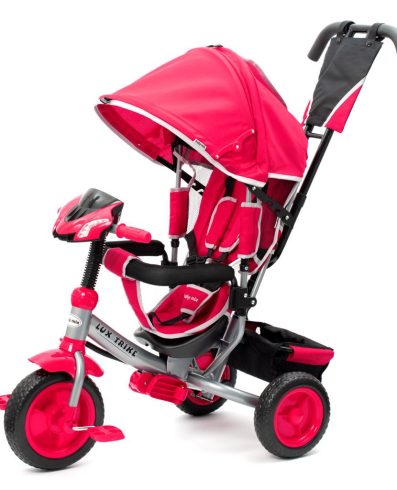 Tricicletă BABY MIX 45766 Lux Trike roz cu lumini LED