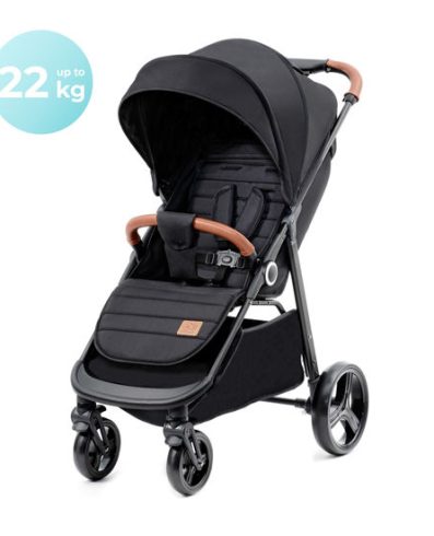Carrucior de plimbare Kinderkraft Grande Plus Negru