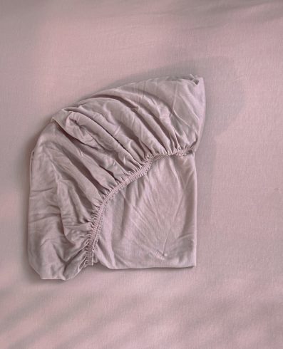 FIKI MIKI Cearceaf de pat bambus 120×60 roz