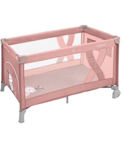 Pătuț de călătorie ESPIRO Simple 08 Roz