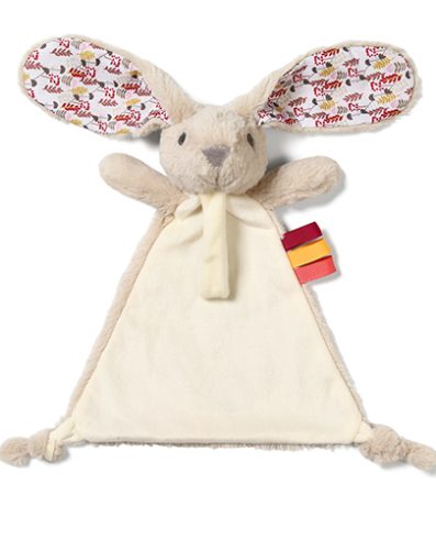 BO1527 IEPUREA MILLY jucărie de pluș cu suport pentru suzetă