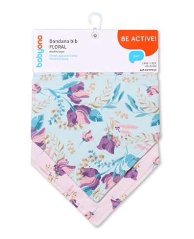 BO879/16 Eșarfă tip bavetă FLORAL
