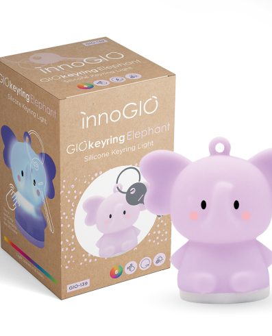 Lampă din silicon cu elefant, model breloc INNOGIO GIO-153 GIO