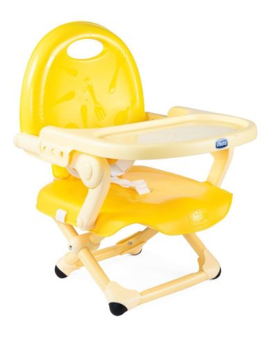 CHICCO 07079340770000 POCKET SNACK SAFFRON Scaun înalt pentru bebeluși