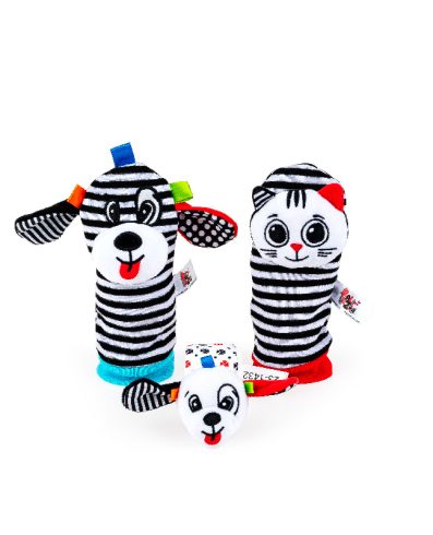 BALIBAZOO BB 82249 Set de șosete și zornăitoare pentru mână