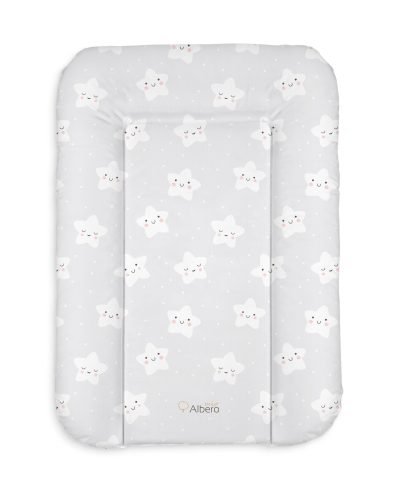 ALBERO MIO Saltea pentru schimbat bebeluși (material netesut) 70x50 431 Stele vesele.