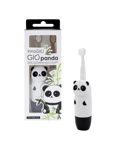 INNOGIO GIO-451BLACK Periuță de dinți pentru copii GIOpanda neagră