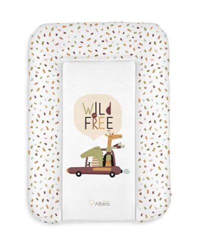 Saltea de schimbat bebeluși ALBERO MIO 70x50 438 Wild free