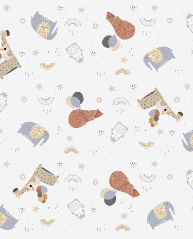 CEBA 308-000-637 Mată de protecție Less Mess 120x120 Giraffe & Prieteni