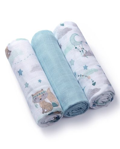 BO397/12 Scutece din fibră naturală de bambus BAMBUS NATURAL