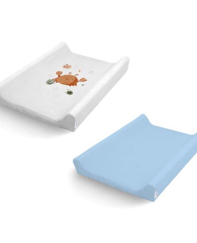 Husă pentru masă de înfășat ALBERO MIO, pachet de 2, CP7 Krabik și Prietenii