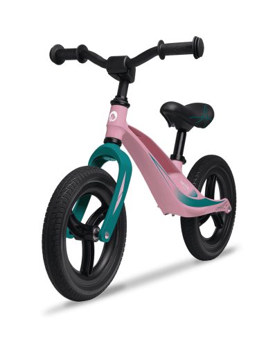 Bicicletă de echilibru LIONELO Bart Tour, roz, gumă de mestecat