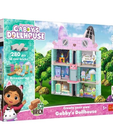 BRICK TRICK 61911 Căsuța pisicii lui Gabi, blocuri ceramice