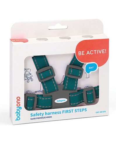 BO070/03 Hamuri pentru copii pentru plimbări și cărucior FIRST STEPS verzi