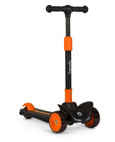LIONELO Trotineta de echilibru Timmy portocalie și neagră.