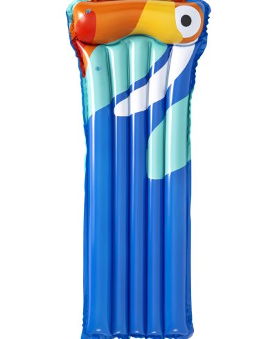 Saltea de înot BESTWAY 44021 Tropical Bird, albastră, 1,83×76