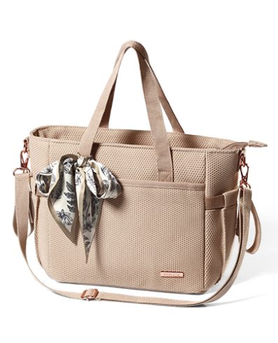 BO1571/02 CARMEN geantă bej pentru mamă/cărucior