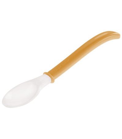 Lingură flexibilă CANPOL 21/488 cu mâner lung, galbenă