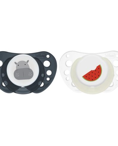 CHICCO 00075035420000 Suzetă PH COMFORT AIR LUMI silicon 16-36 luni 2 buc albastră