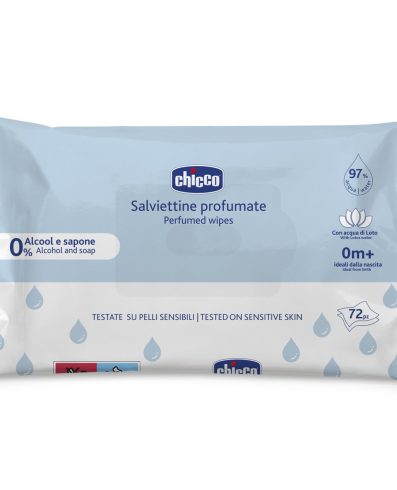CHICCO 00012050100000 Șervețele umede pentru bebeluși 72 buc 0m+