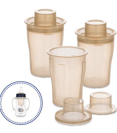 CANPOL 56/619 Destinatar pentru lapte praf pentru biberon 3 buc