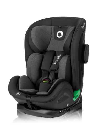 LIONELO Scaun auto Harper i-Size Negru Carbon Gri