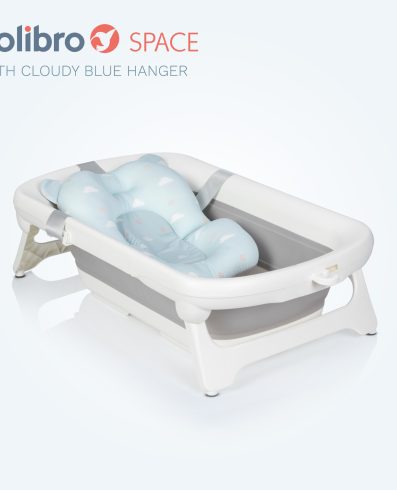 Cădiță de baie pentru bebeluși COLIBRO SPACE CLOUDY BLUE