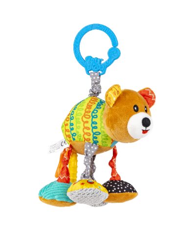 BALIBAZOO BB 82394 Pandantiv ursuleț de pluș colorat cu vibrații