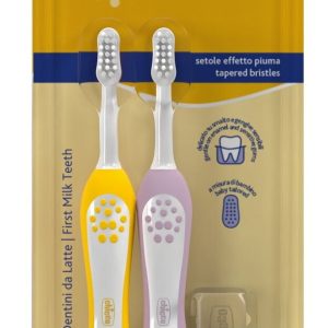 CHICCO 00012082110000 Periuță de dinți Indigo 6-36m 2 buc