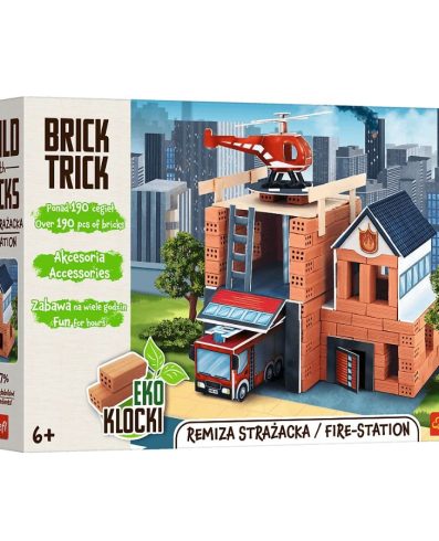 BRICK TRICK 61915 Cărămizi ceramice Stație de pompieri