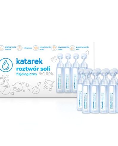 KATAREK Soluție salină 10x5ml NaCI 0,9%