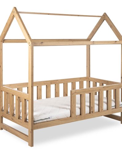 Pat tip casă KLUPŚ 160×80 LIV stejar.