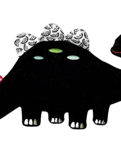 HENCZ 123 Dinosaur fâlâitoare cârpă cu contrast.