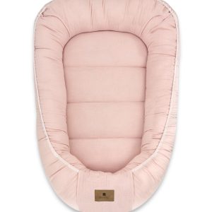 KIECZMERSKI Cocoon pentru bebeluși din muselin de bumbac, roz pudrat, 100% bumbac