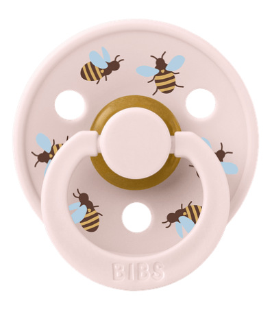 BIBS 20024334C Suzetă STUDIO COLOUR BUMBLEBEE FRIENDS PETAL M cauciuc