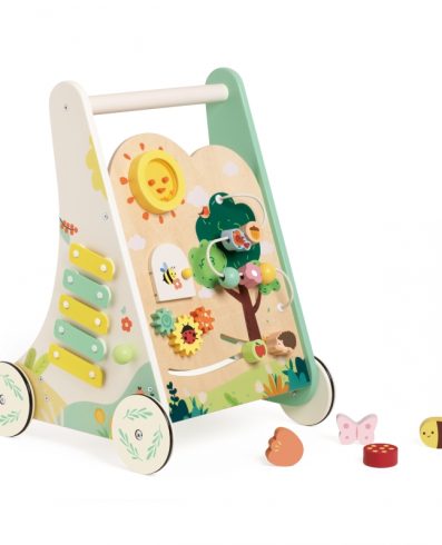 CLASSIC WORLD CW10527 Pâlnie din lemn multifuncțional 8 în 1 Cărucior de pădure