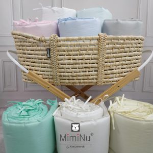 KIECZMERSKI Protecție pentru pat 180X30 bumbac verde VÂNZARE.