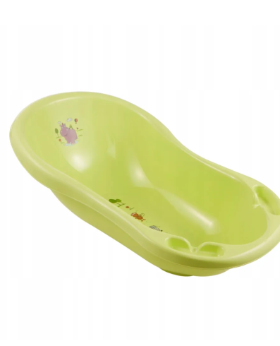 Cadă de baie KEEPER MARIA HIPPO cu dop 84 cm verde