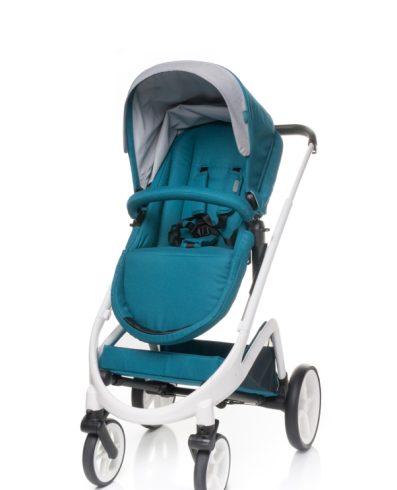4 PROMOȚII Cărucior BABY COSMO 2 în 1 TURCOAZ ÎNCHIS