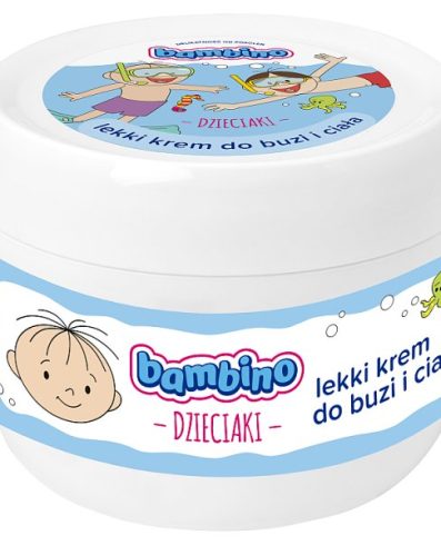 BAMBINO 84877 Cremă ușoară pentru buze și corp 250 ml.