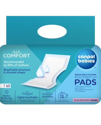 CANPOL 73/003 (op.10buc.) Absorbante postpartum de înaltă capacitate